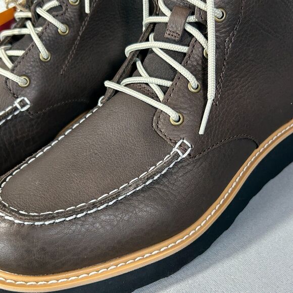 Womens 7 Lightweight Leather Hiker Boot Travel Walk Water Resistant - Picture 8 of 11